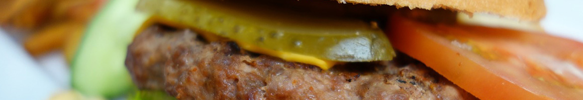 Eating American (New) Burger Deli at Chestnut Ridge Market restaurant in Owings Mills, MD.